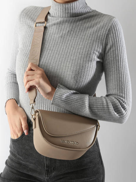 Cross Body Tas Piper Valentino Bruin piper VBS8DM09 ander zicht 1